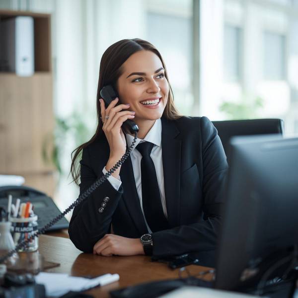 NVT Property Manager office worker