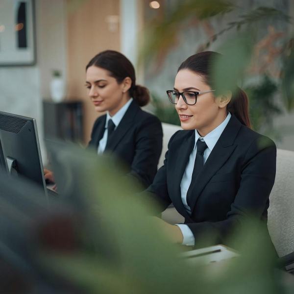 NVT receptionist personnel